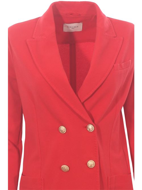 double breasted oxford jacket CIRCOLO 1901 | FD34221083T